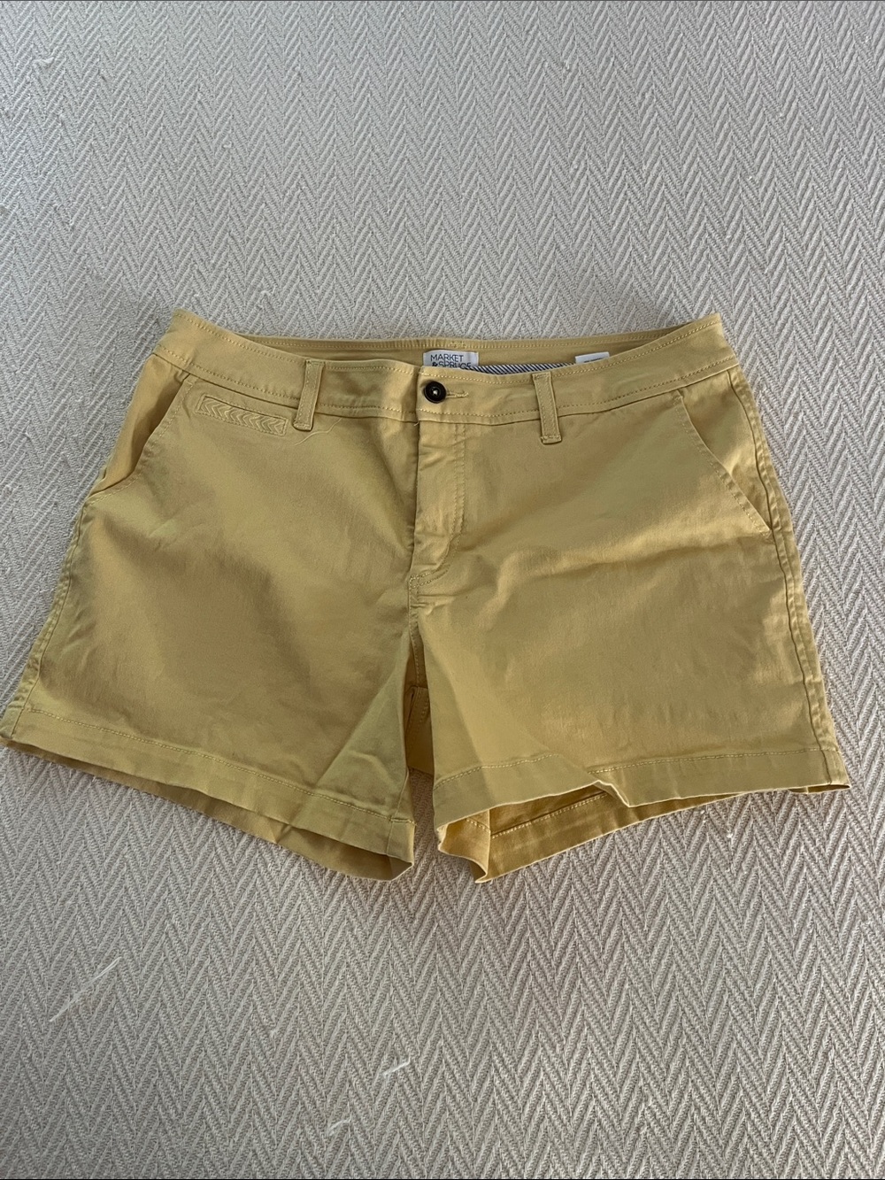 Yellow shorts